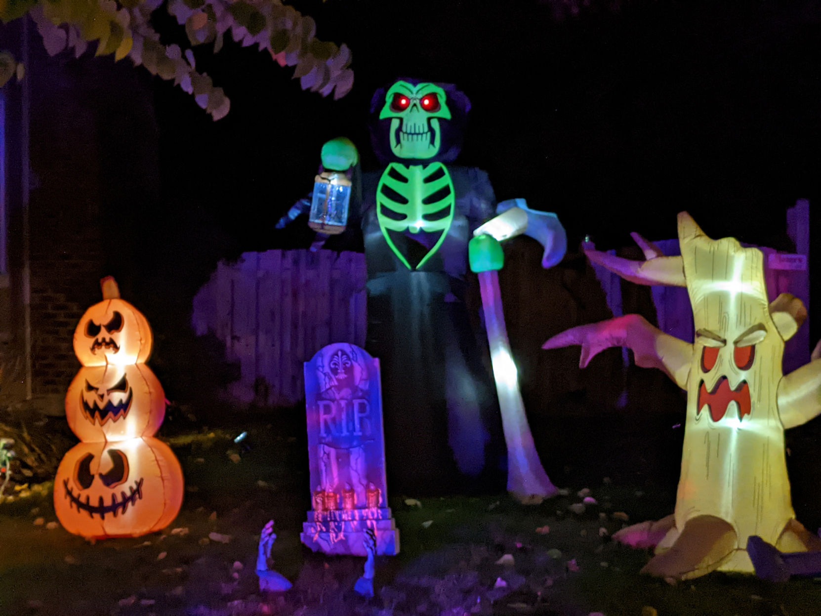 Halloween house 40th avenue inflatables.jpg